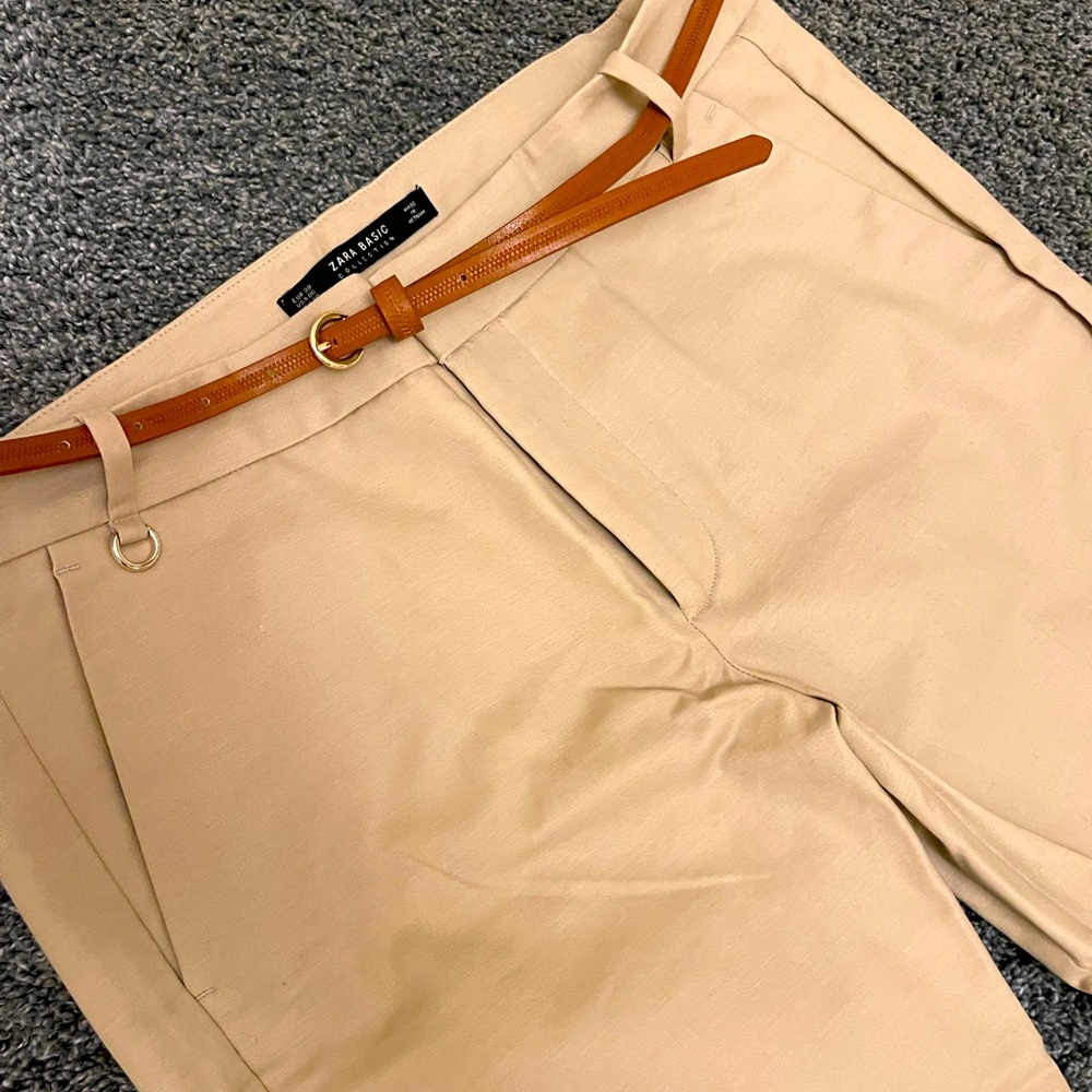 Zara khaki pants